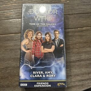 Time of the Daleks River, Amy, Clary, Rory Expansion New Open Box